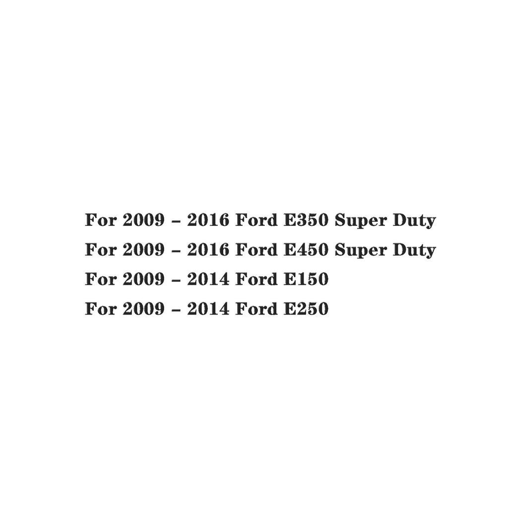 Pair Power Folding Mirrors for Ford E-350 E-450 Super Duty (2009-2016)