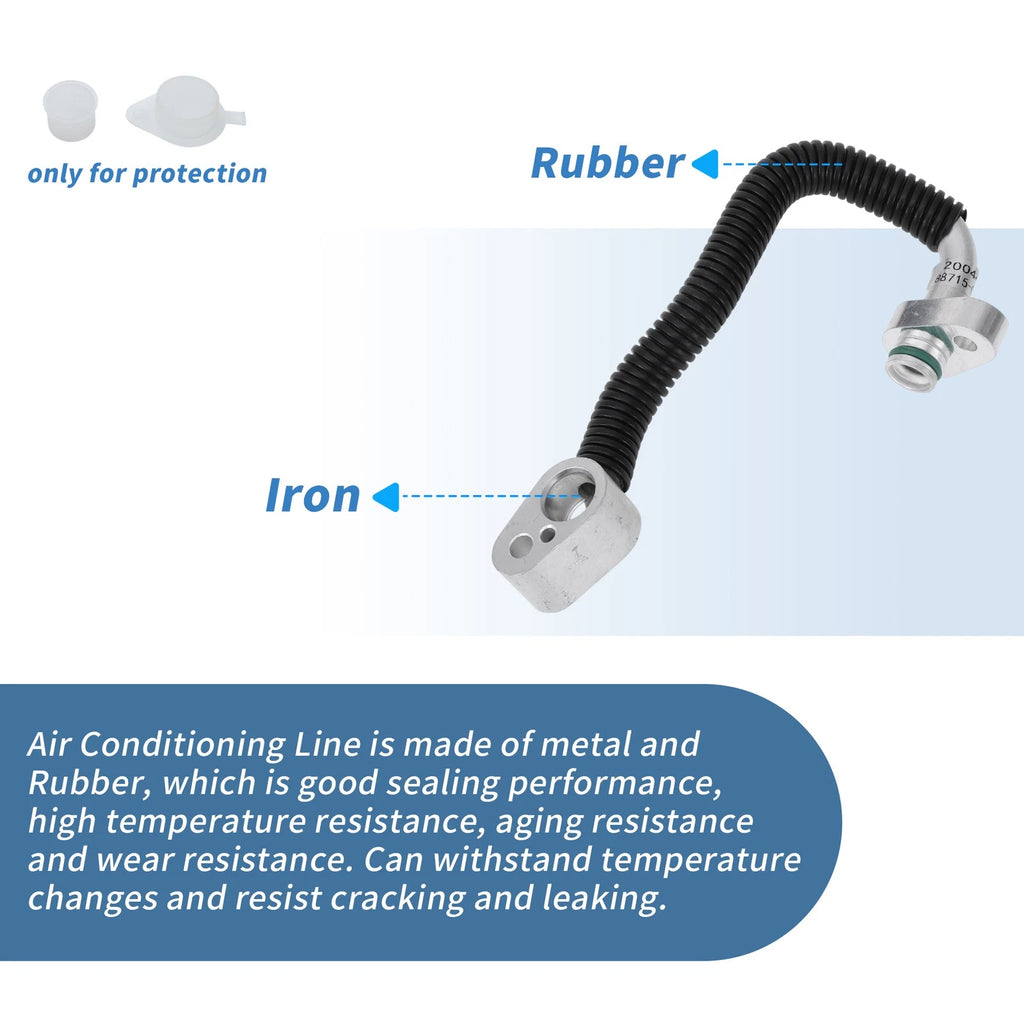 A/C Refrigerant Liquid Hose for Toyota Camry (2006–2009) No. 8871506080