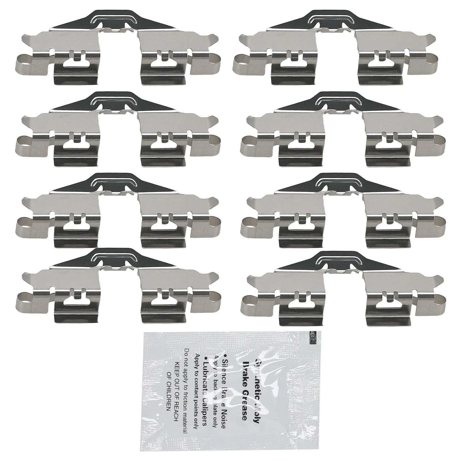 Rear Ceramic Brake Pads Kit for Toyota Corolla/Matrix (2009-2021)