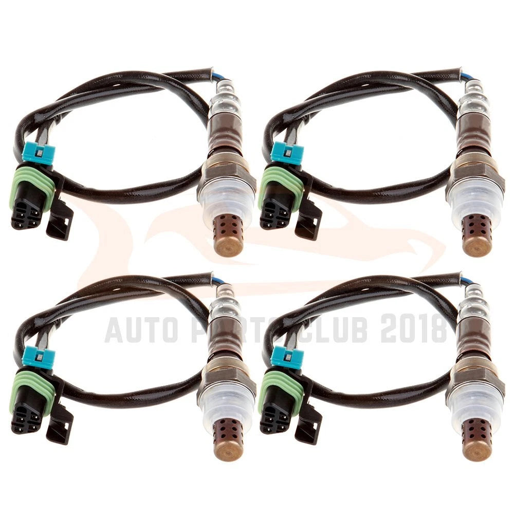 Set of 4 Oxygen Sensors for Chevy Express 1500 2500 3500 (1996–2021)