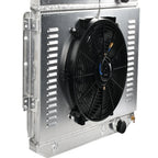 3 Row Radiator Shroud Fan for Chevy Impala Biscayne Bel Air El Camino (1959–1965)
