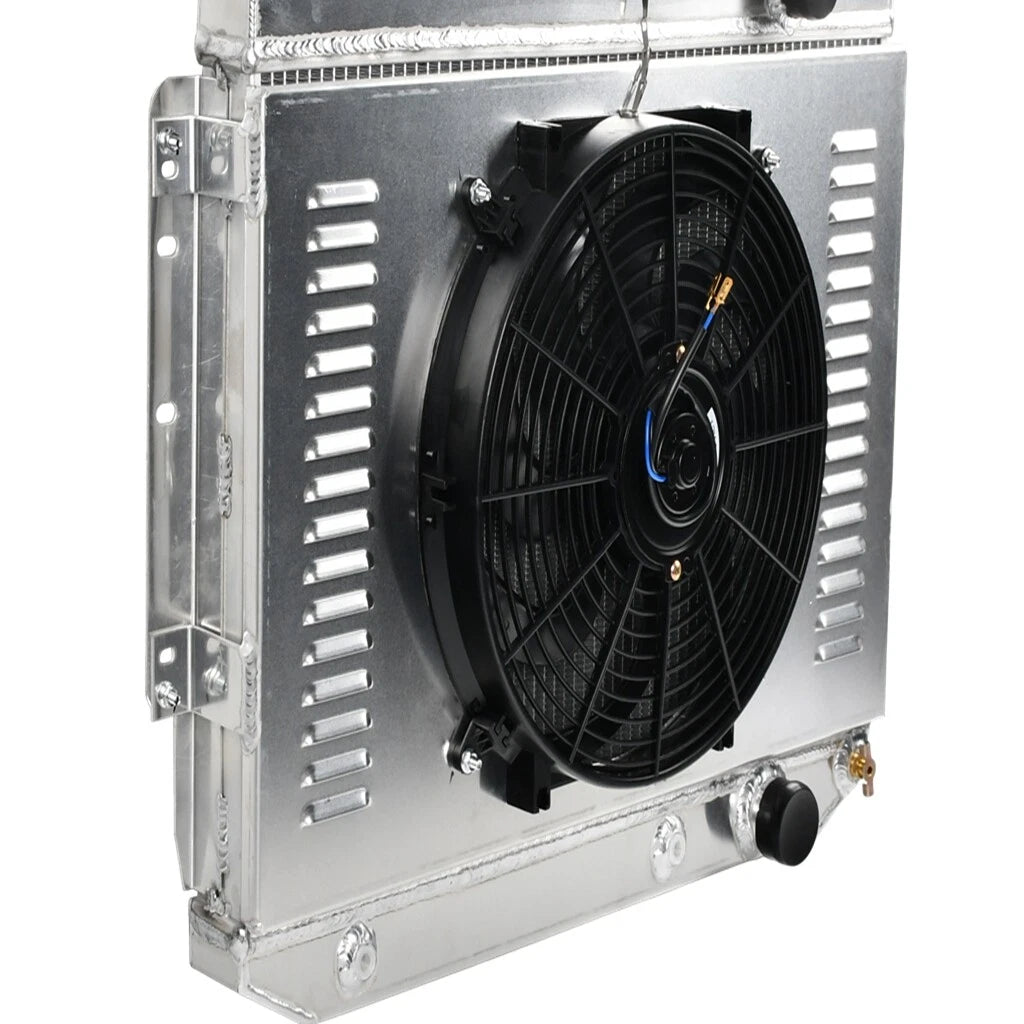 3 Row Radiator Shroud Fan for Chevy Impala Biscayne Bel Air El Camino (1959–1965)