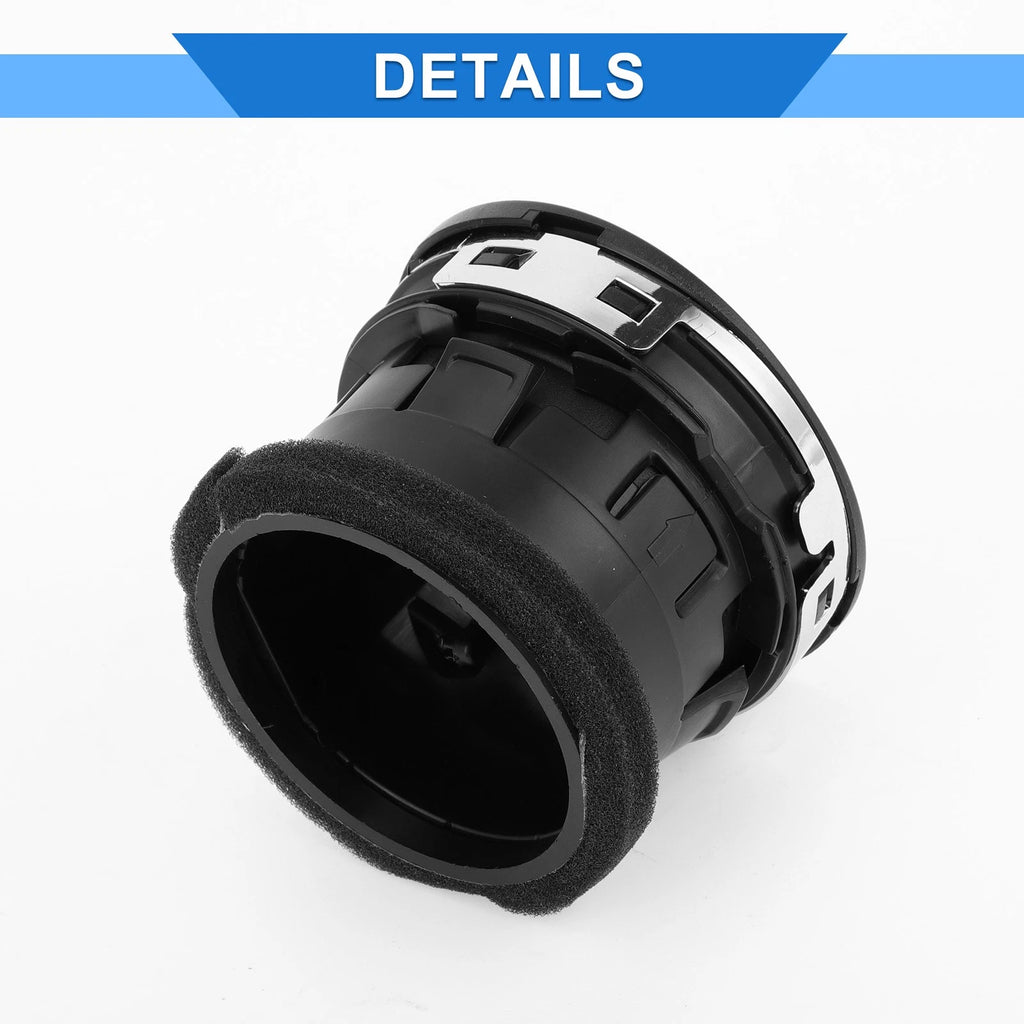 Center Dash A/C Outlet for Ford Mondeo (2007–2014) Black Silver Tone