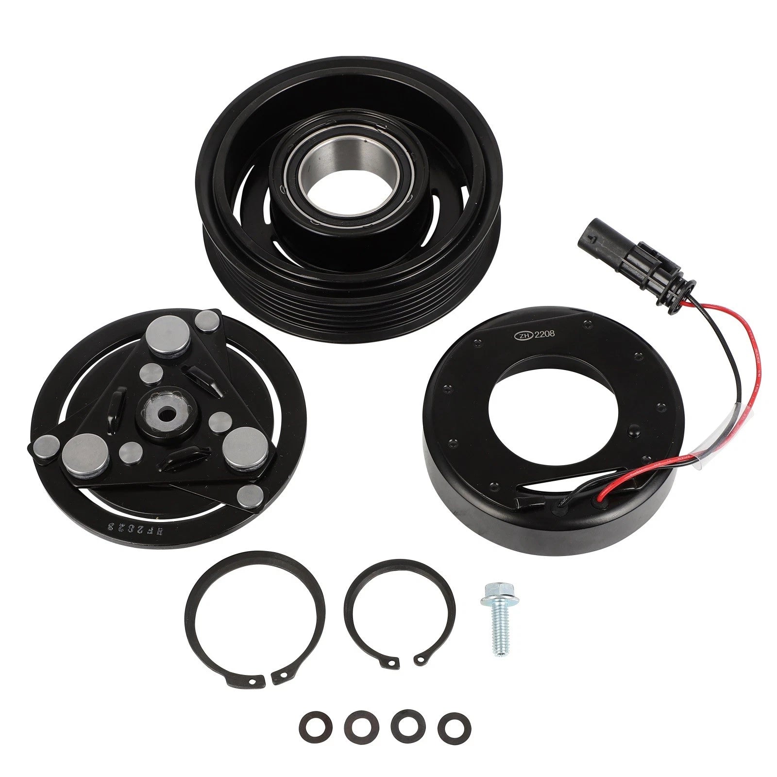 A/C Compressor Clutch Kit for Chevrolet Colorado GMC Canyon 3.6L (2015–2016)