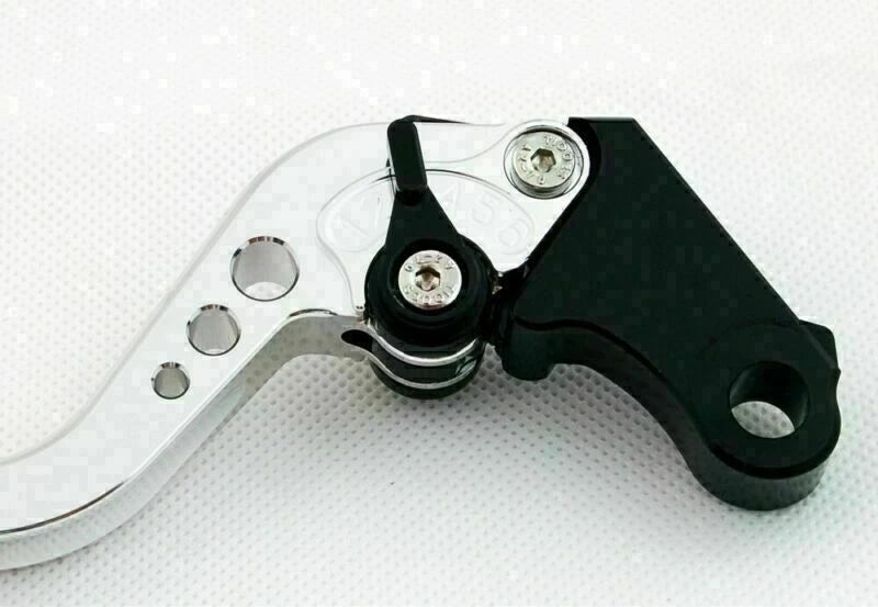 Long Brake Clutch Levers for BMW HP2 Sport (2008–2011) T9 Silver
