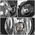 Set of 2 Fog Lights for Nissan Altima (2013–2015) OE Style with Bulbs & Bezels