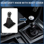 5 Speed Gear Shift Knob with Cover for Volkswagen Passat (2008–2012) Faux Leather