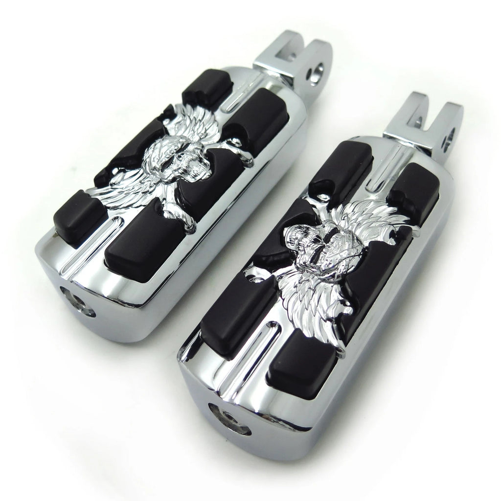 Pirate Skull Footpeg for Triumph Adventurer (1996–2001)
