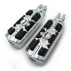 Pirate Skull Footpeg for Triumph Adventurer (1996–2001)