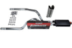 Dual Exhaust Kit for Dodge Dakota (1997–2005) 2.5" Flowmaster Slash Tips