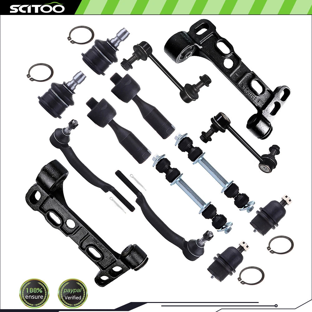 Complete Control Arm Ball Joint Tie Rod Sway Bar for Chevrolet GMC Envoy (2008–2009)