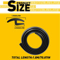 H-Shape Rubber Seal for Car Truck Door Window Trim (Replace Kits)