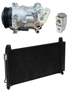 AC Compressor Kit With Condenser for GMC Sierra 2500 HD 6.6L (2016-2016)