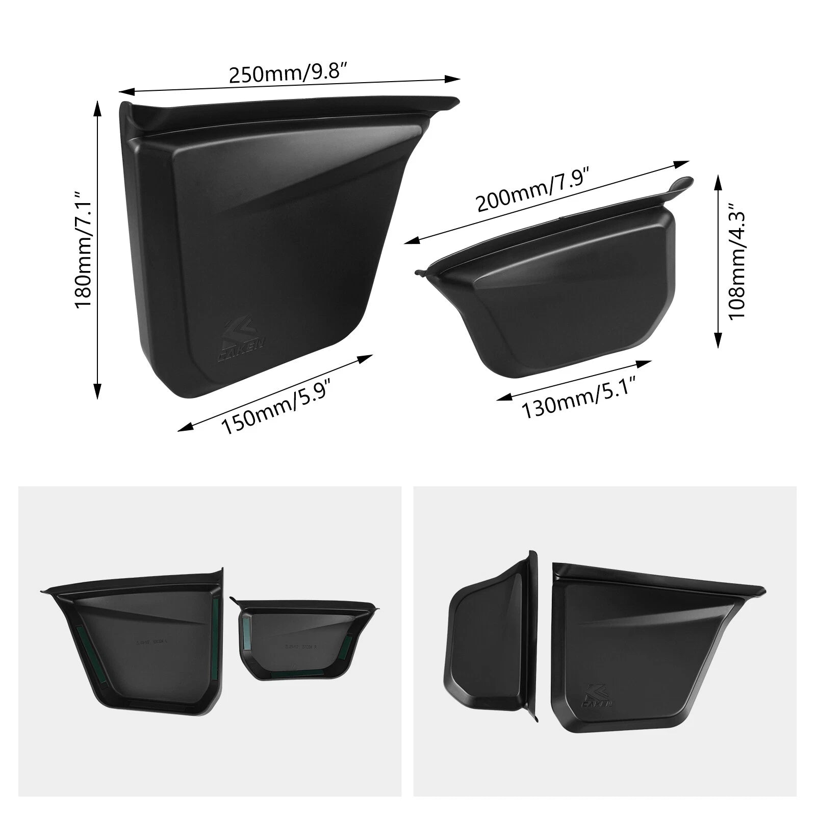Fuel Tank Cover Set for KTM EXC 150 250 300 XC 250 300 (2023–2024)