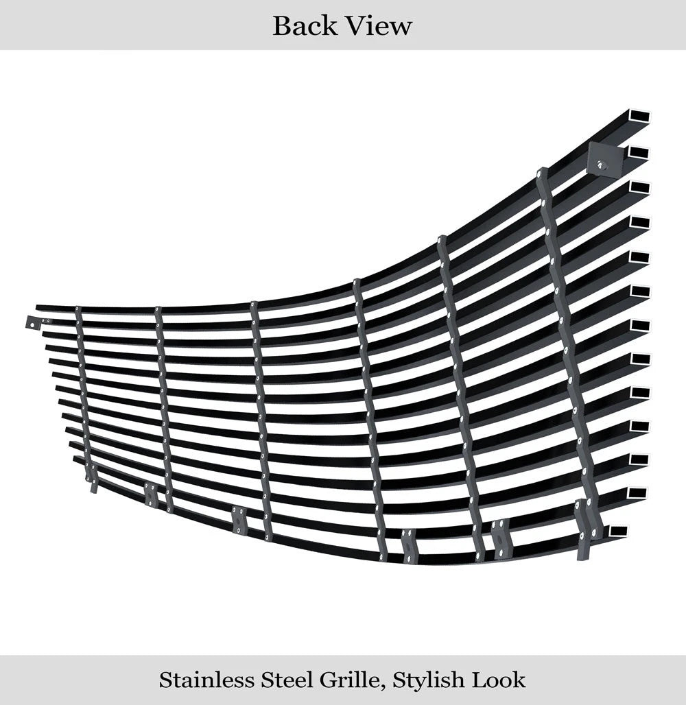 Black Stainless Steel Billet Grille Insert for Cadillac SRX (2005-2009)
