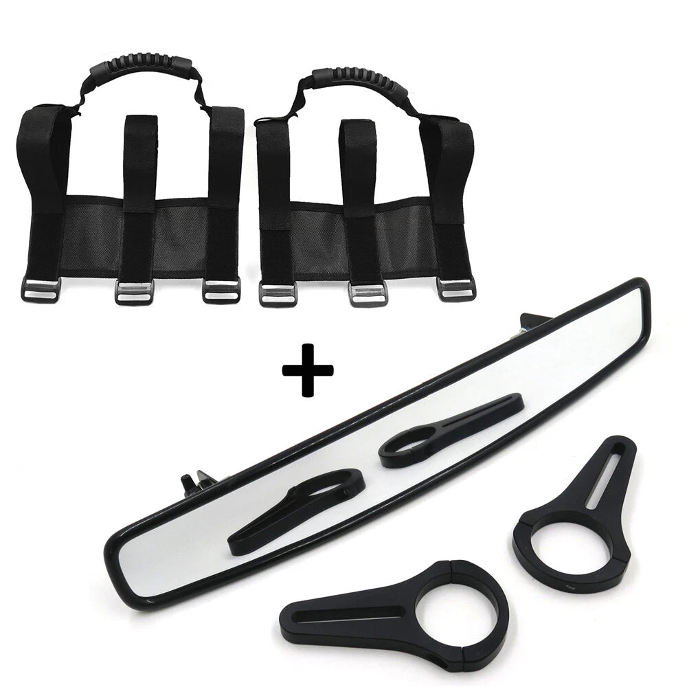 1.75" UTV Wide Rear View Mirror Grab Handle for Polaris RZR XP 4 (2014–2023)