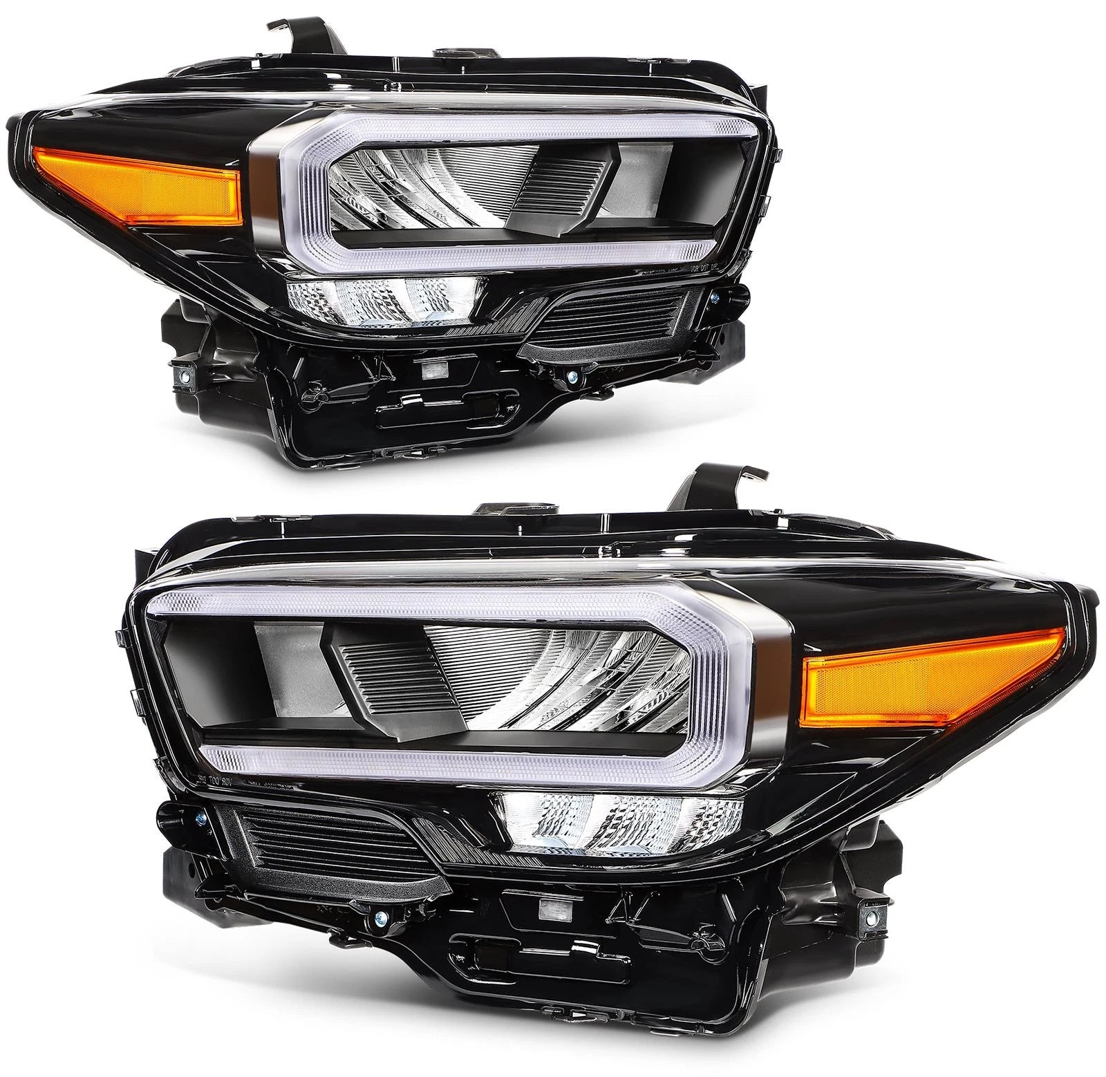 LED DRL Headlights Assembly Pair for Toyota Tacoma (2020–2023)