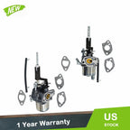 2 Pack Carburetor Kit for Ariens Snow Blower (20001171, L15D, 921024, 921030)