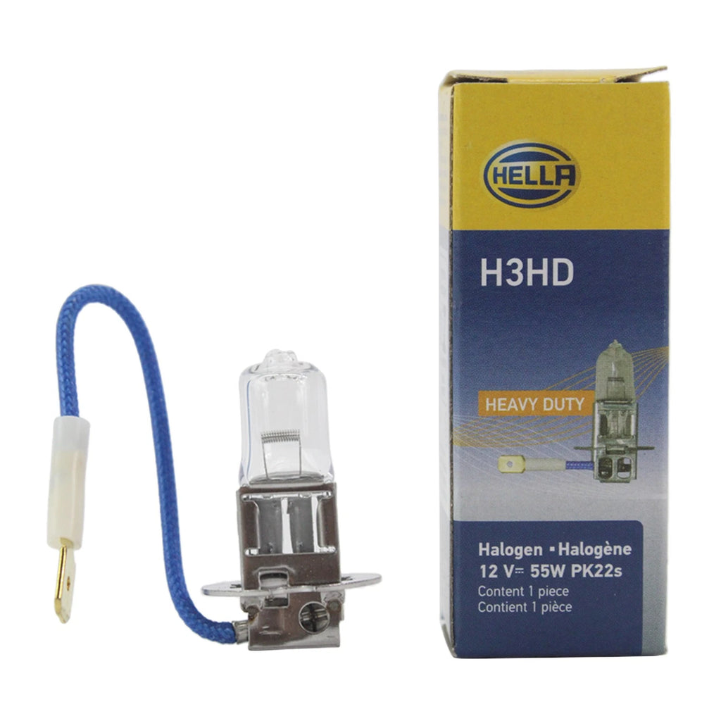 Hella H3HD Front Multi-Purpose Light Bulb for Various Vehicles