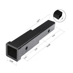 2" Trailer Hitch Extension for 2" Receiver (4000 lbs Towing)