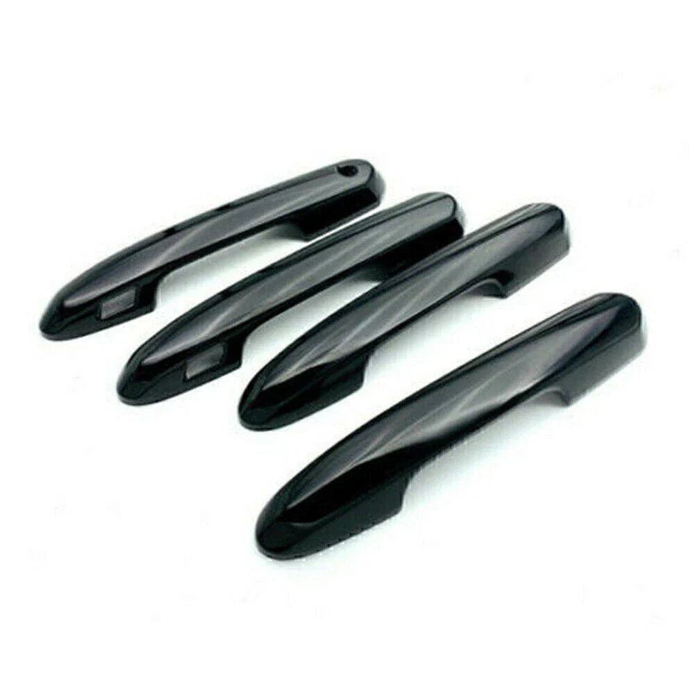 Black Car Door Side Handle Covers for Toyota RAV4 (2019-2020)