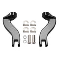 Rear Passenger Foot Peg Mounting for Harley Touring (1993–2025) Black/Chrome