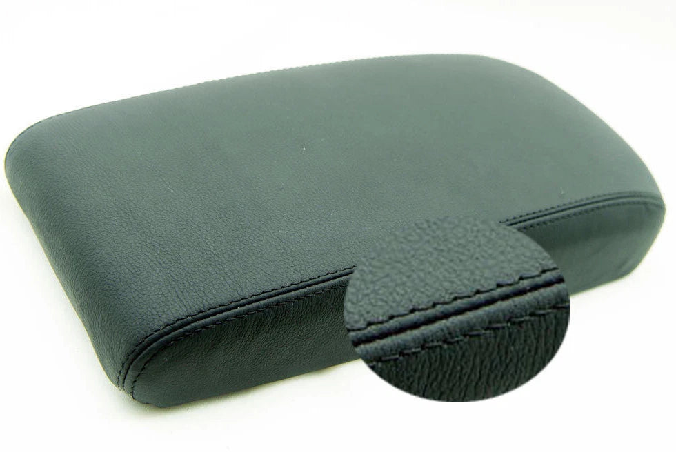Center Console Armrest Cover for Nissan Maxima (2009–2014) Black Synthetic Leather