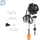 Electric Hoist Winch with Wired and Wireless Remote Control (1100 lbs)