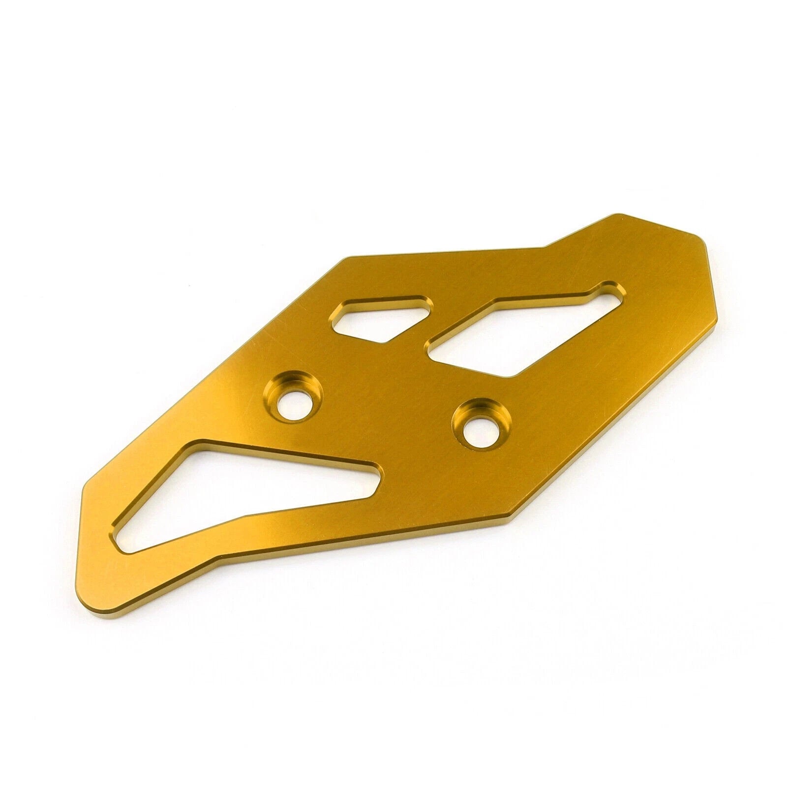 CNC Gold Footrest Rearset Adapter Plates for Yamaha YZF R3 R25 MT-03 (2013–2019)