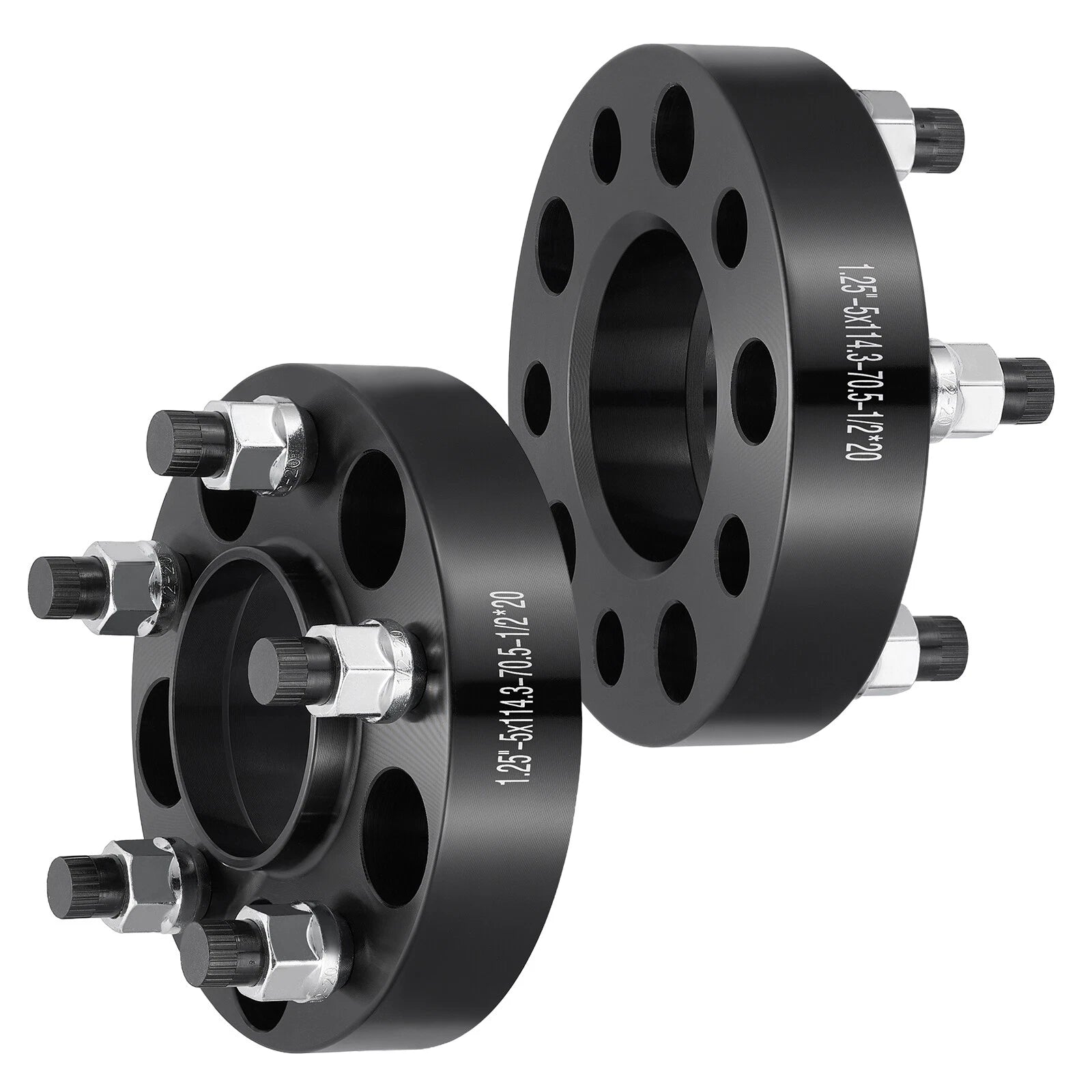 1.25" 5x4.5 Hub Centric Wheel Spacers for Ford Mustang (2005–2004)