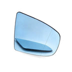 Left Side Mirror Glass for BMW X5 E70 (2008–2013) Blue Tinted 51167174979