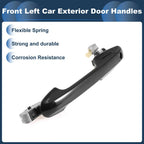 Front Left Exterior Door Handle for Honda Accord (2003-2007) Black