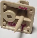 Sun Visor Clip for Lincoln Mark VIII (1997–1998) Ivory