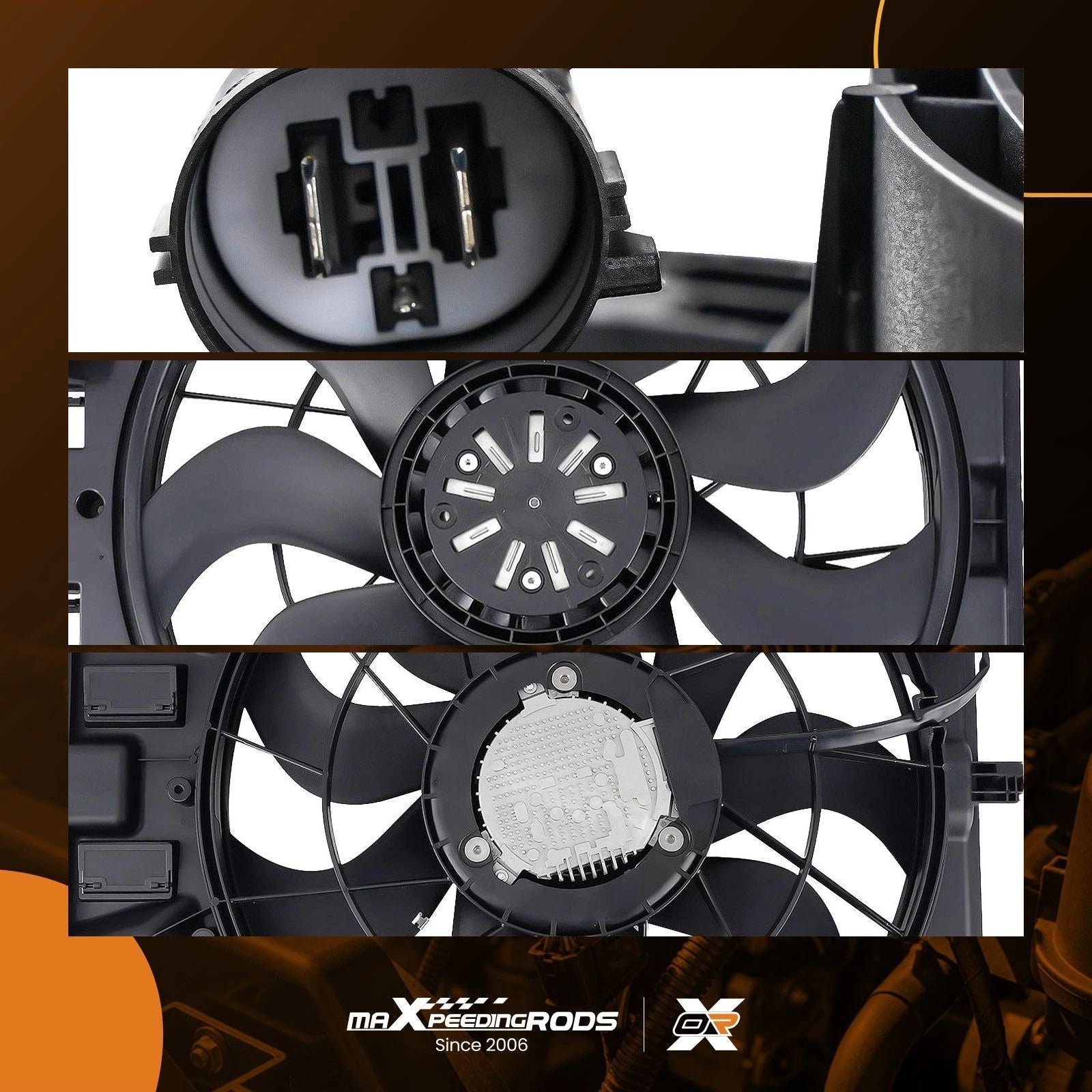 Electric Radiator Cooling Fan for GMC Terrain (2017-2018)