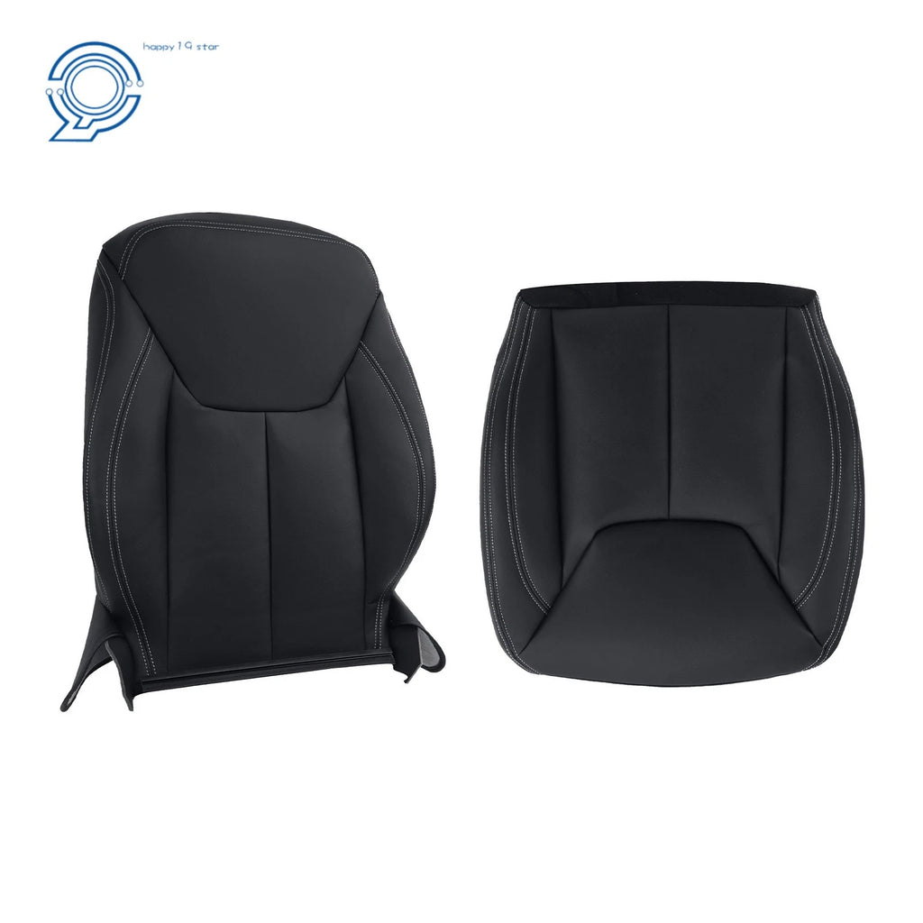Driver Seat Cover for Jeep Wrangler (2013–2017) Leather Black