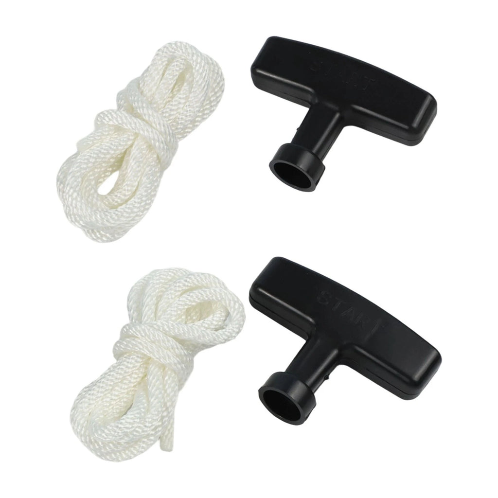 Set of 4 5mm Starter Rope Pull Cord for Small Engines (130cm)