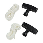 Set of 4 5mm Starter Rope Pull Cord for Small Engines (130cm)