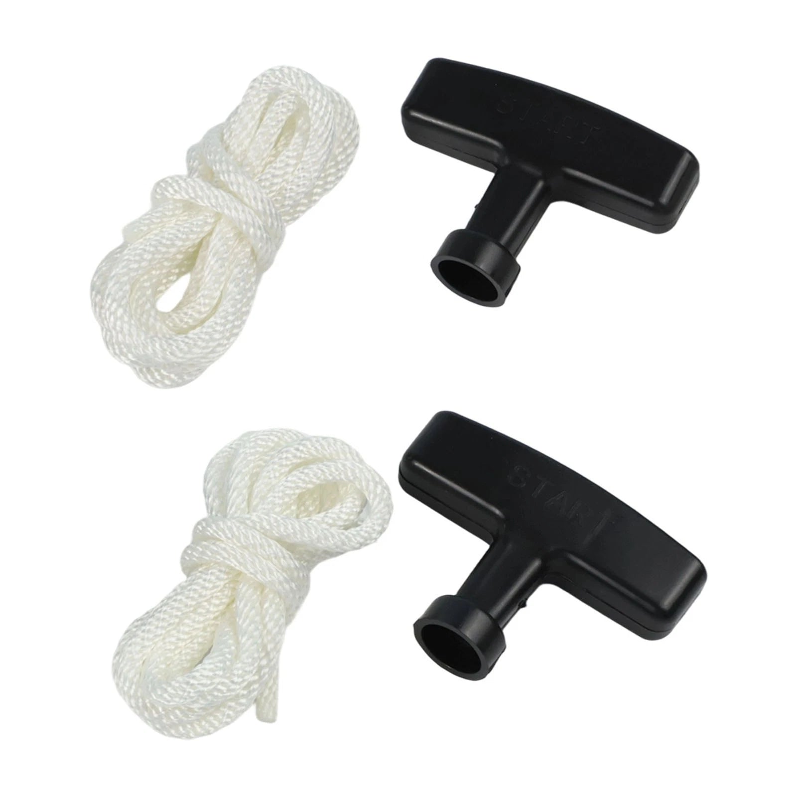 Set of 4 5mm Starter Rope Pull Cord for Small Engines (130cm)