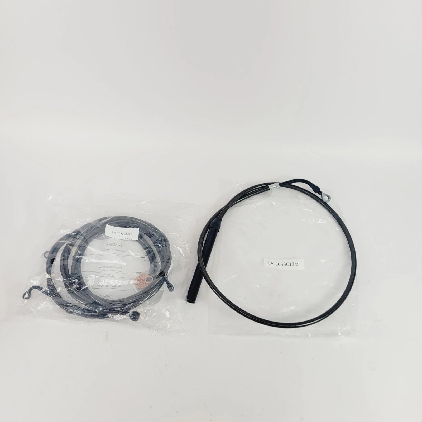 Handlebar Cable/Brake Line Kit for Harley (12" 14") LA-8056KT-13M