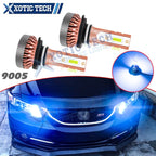 2Pcs Ice Blue 9005 LED DRL Bulbs for Nissan (2014-2024)