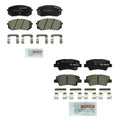 Set of 4 Bosch QuietCast Ceramic Brake Pads for Sonata Cadenza Soul EV (2011–2023)