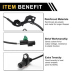 ABS Wheel Speed Sensor No.MN102573 for Mitsubishi L200 (2012–2015) Front Left