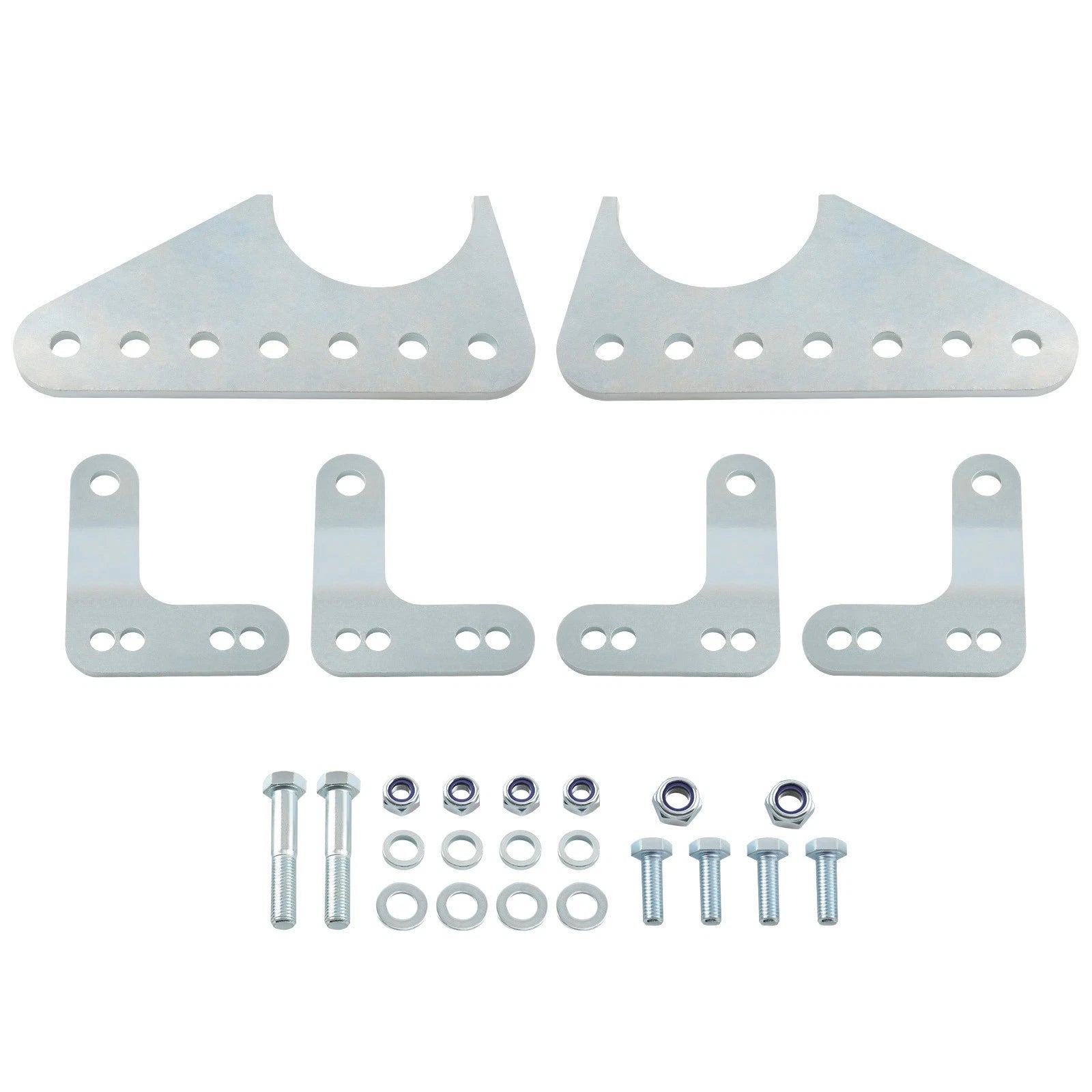 Coilover Shock Mount Kit for Universal Adjustable Lower Brackets (3" Axle)