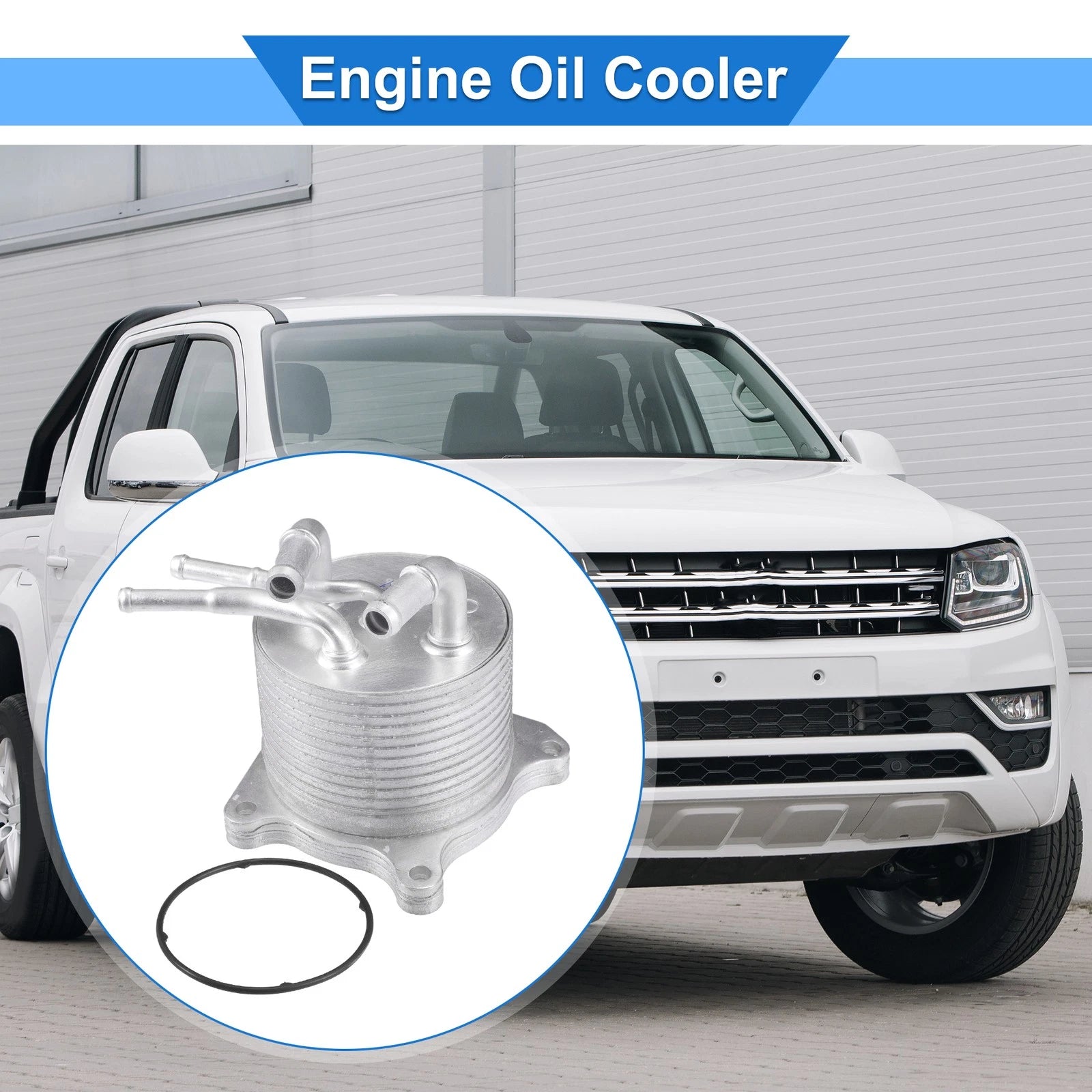 Engine Oil Cooler with Seals for Jeep Compass Patriot (2007–2017) No. 68025160AA