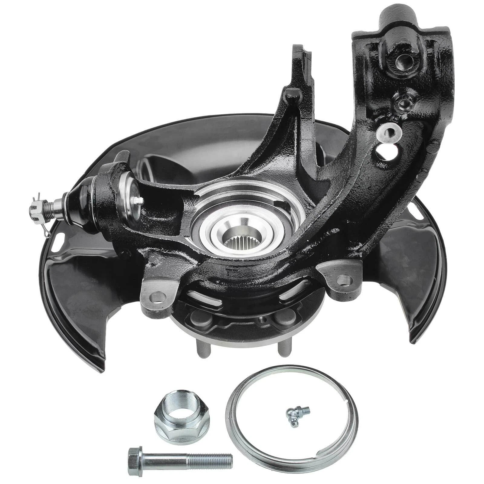 Front Left Steering Knuckle & Hub Bearing for Honda Accord (2016-2017)
