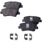 Brake Disc Rotors and Pads Kit for Kia Optima, Hyundai Sonata (2011–2015)