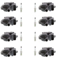 Set of 8 Ignition Coils & NGK Platinum Spark Plugs for GMC Yukon XL 2500 (2001–2006)