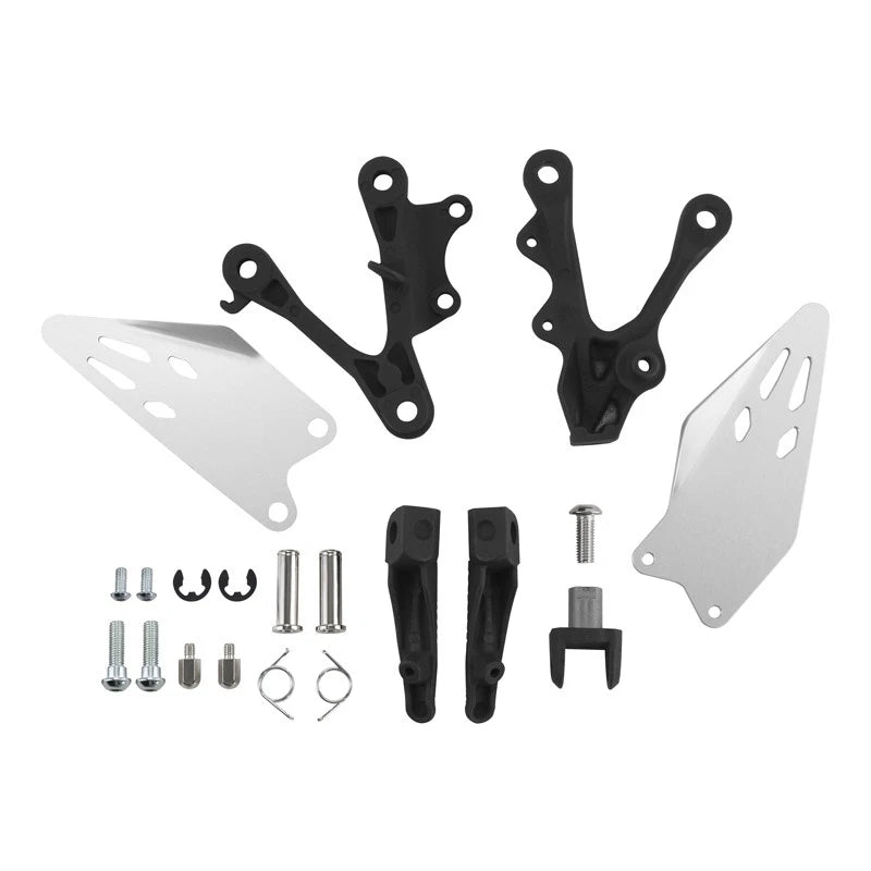 Footpegs Set of 2 for Kawasaki Ninja ZX6R (2019–2025) Sand Black