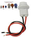 T10-1 W5W Wedge LED Globe Holder Socket 10pcs/pack for Car