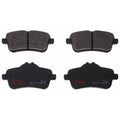 Set of 2 Brake Disc and Pad Kits for Mercedes-Benz